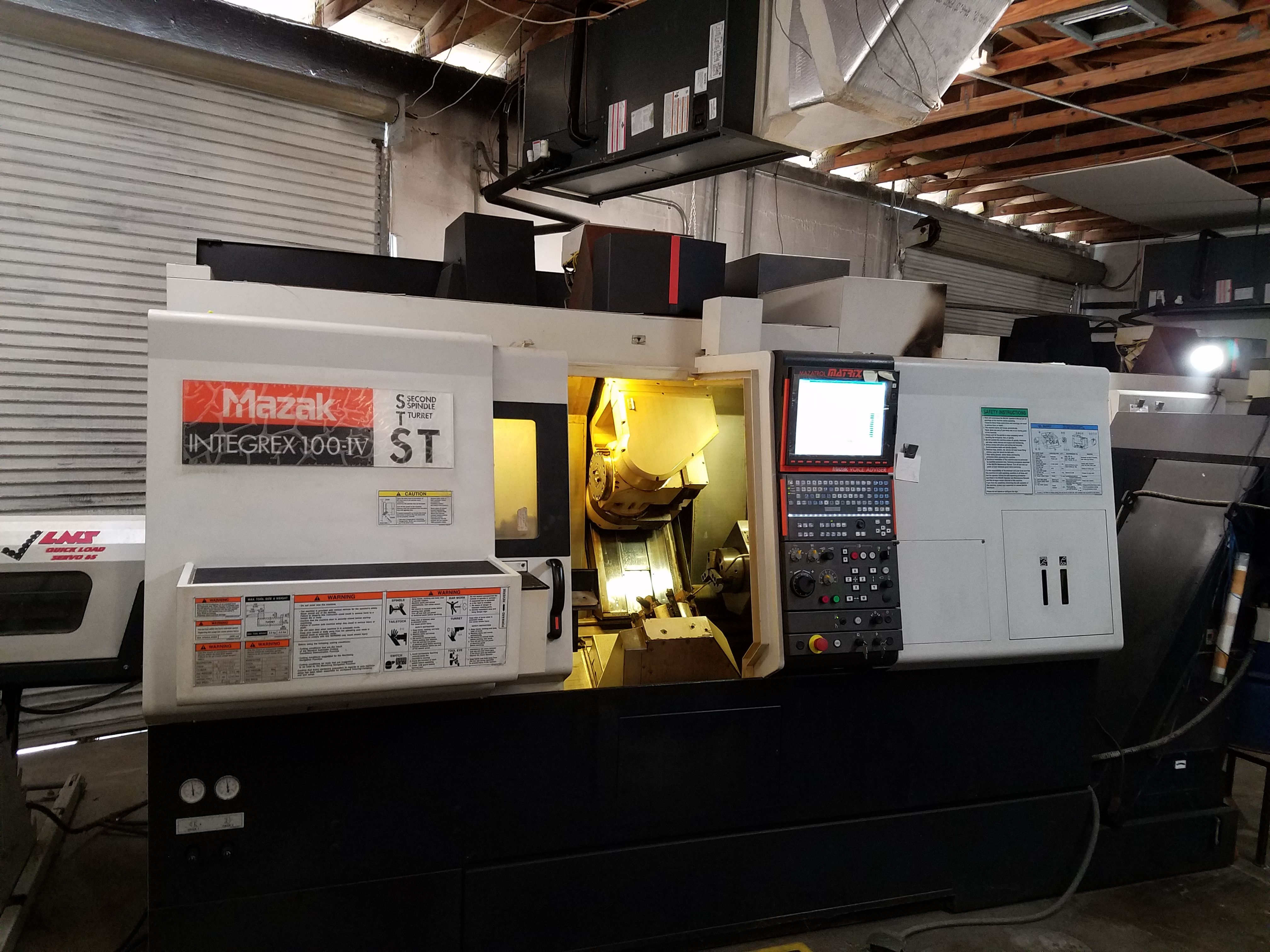 Used MAZAK INTEGREX 100IVST CNC Lathe 3376