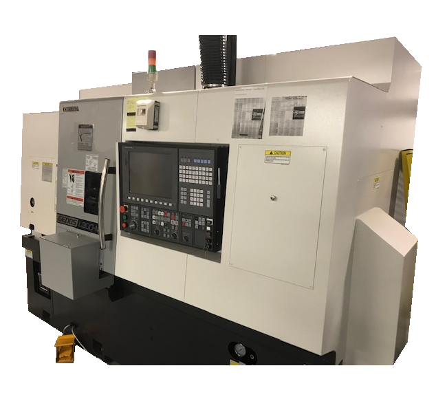 Used OKUMA GENOS L300MYW CNC Lathe #3304