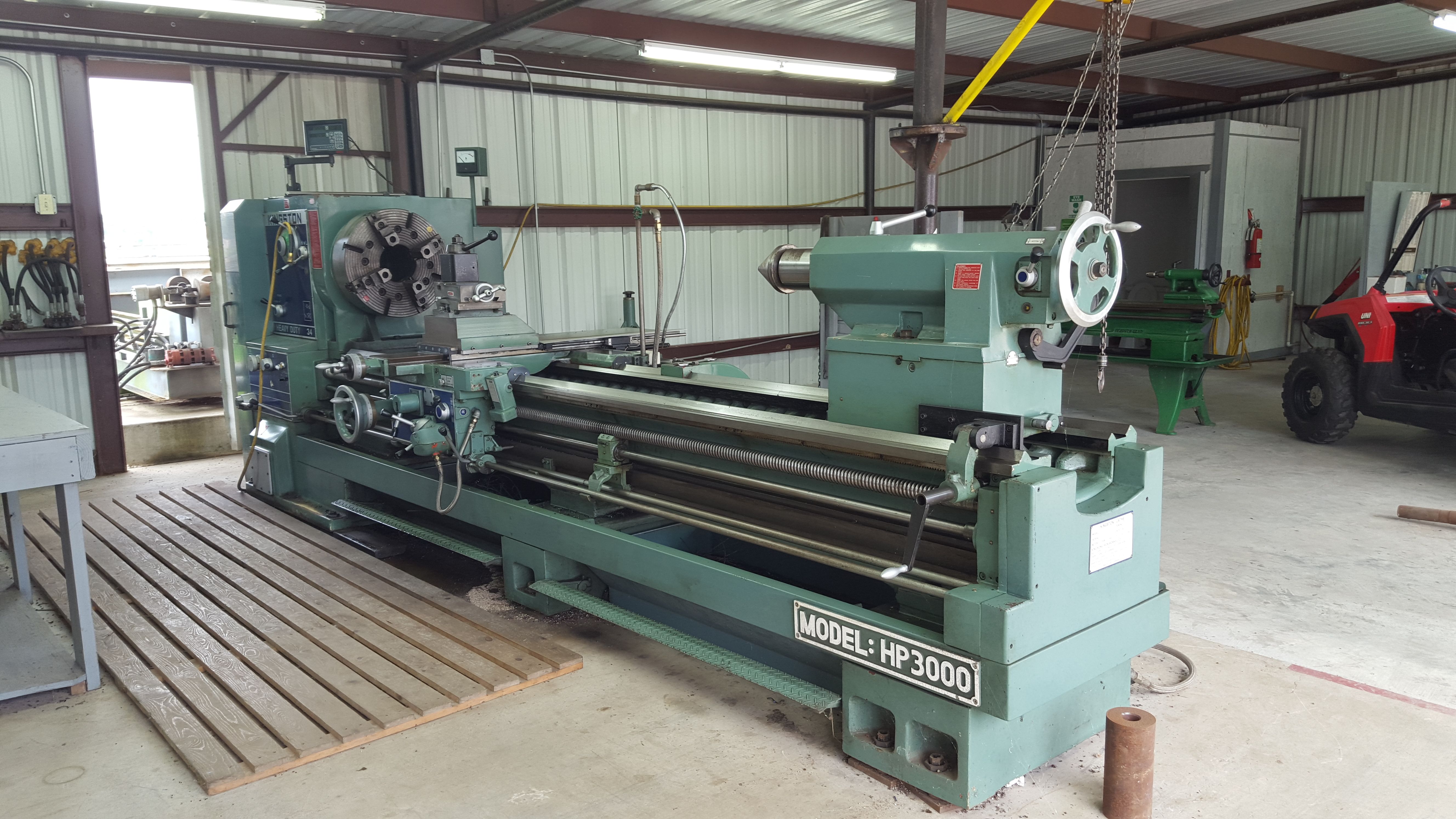 Used KINGSTON HP3000 CNC Lathe 331