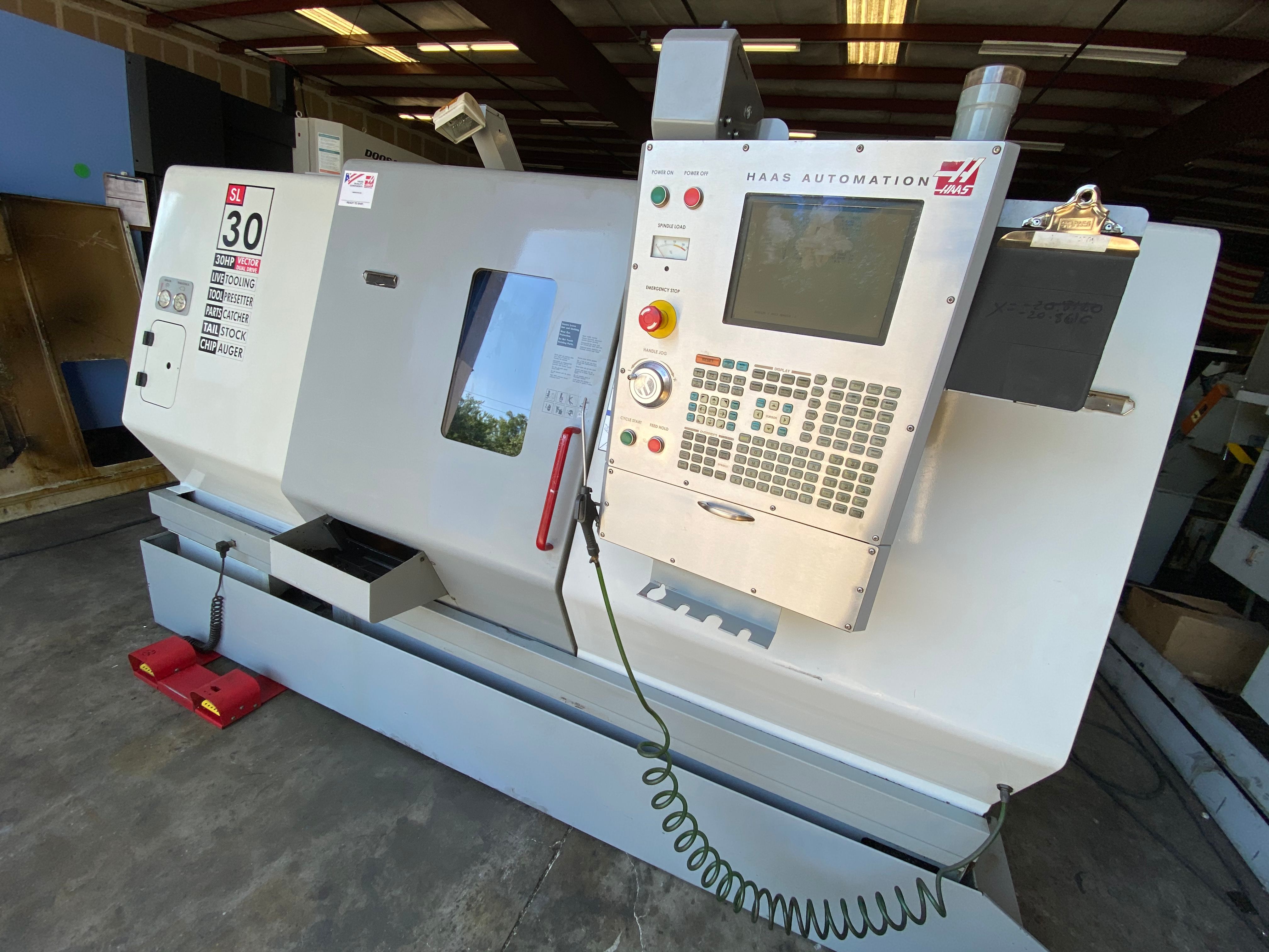 Used HAAS SL30 CNC Lathe 3899