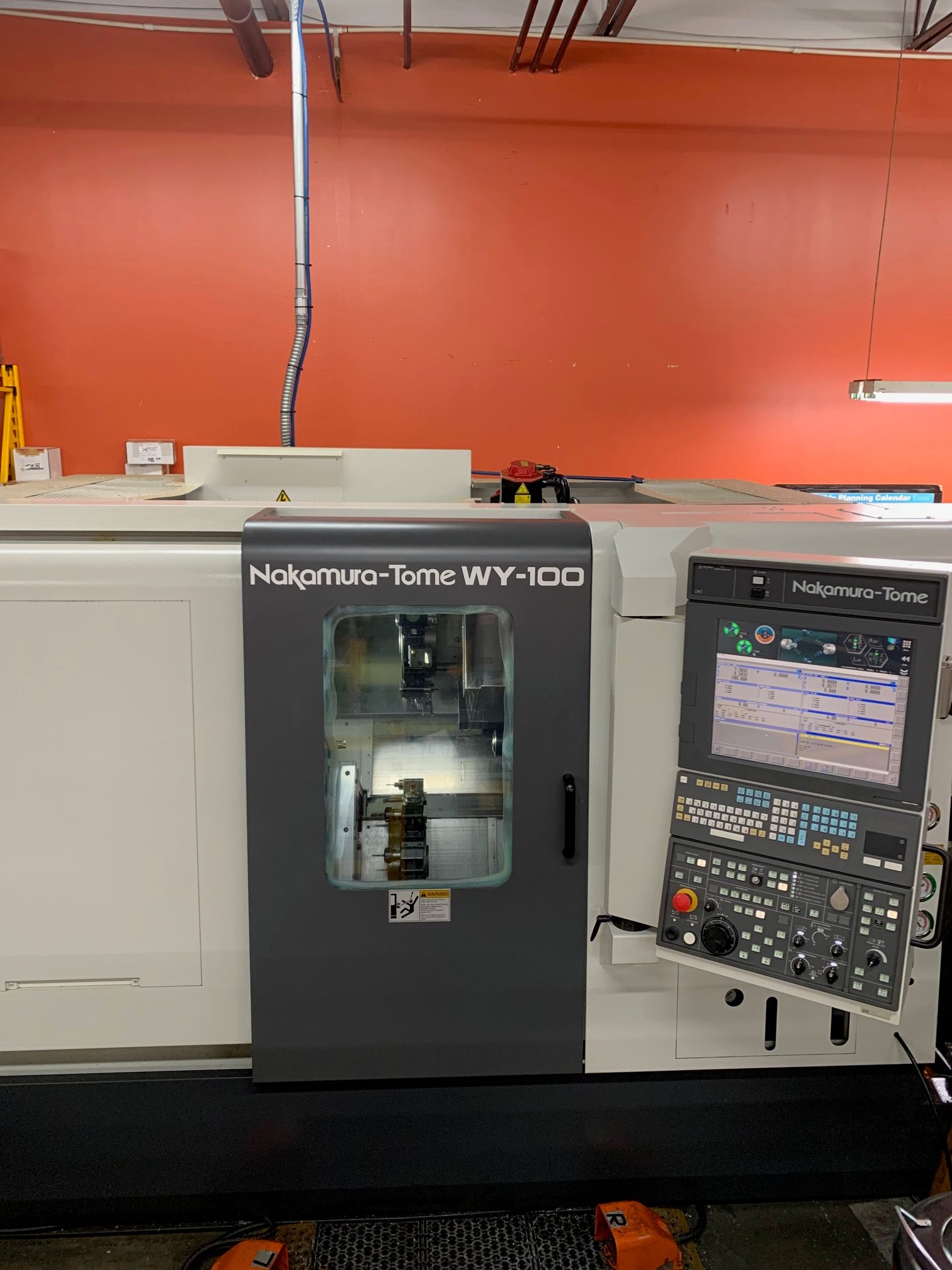 Used NAKAMURA WY100 CNC Lathe 3749