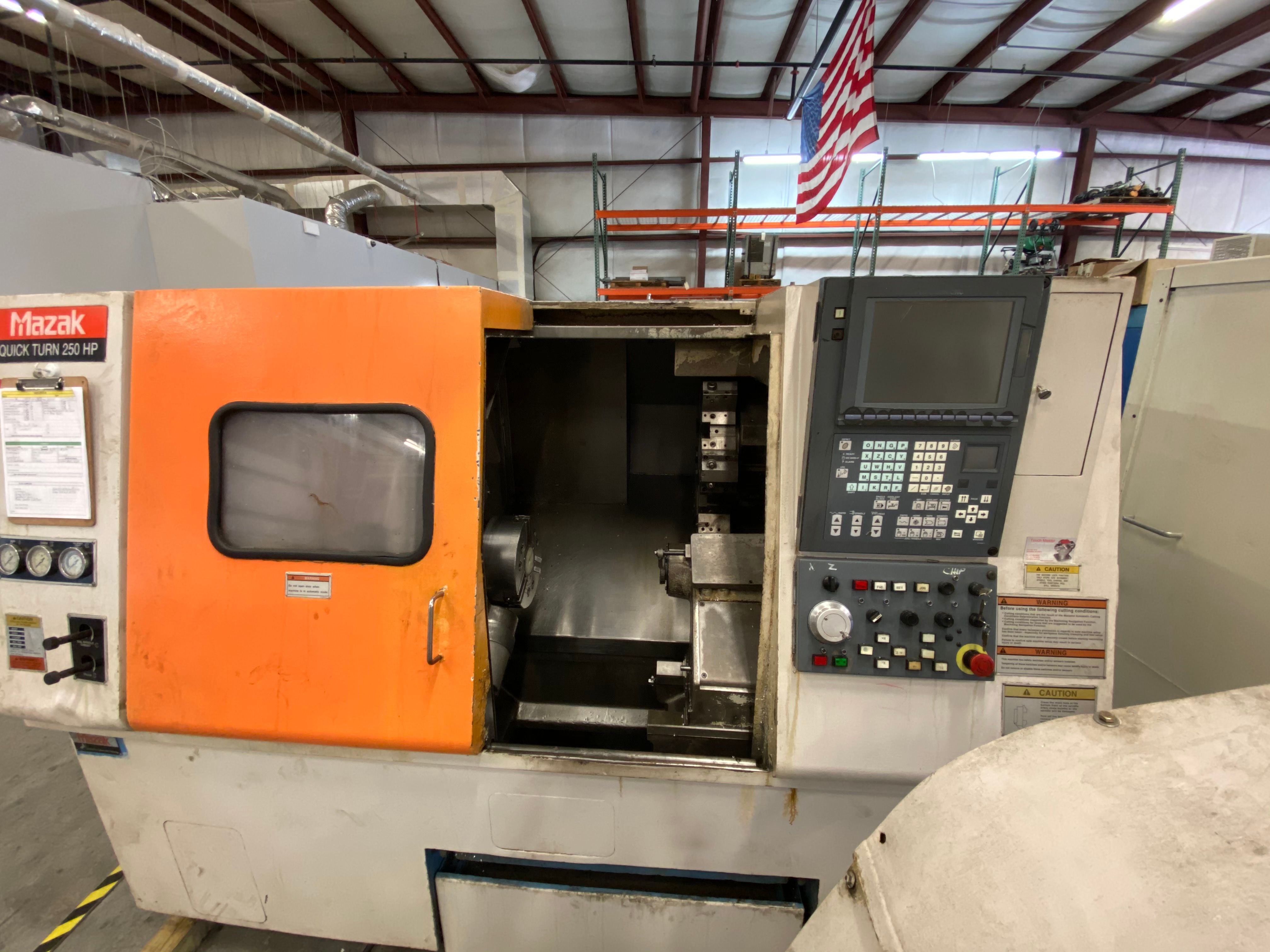 Used MAZAK QT250 CNC Lathe #3843