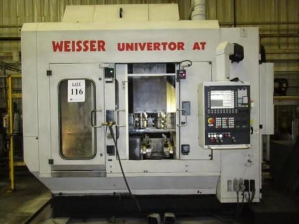 Used WEISSER UNIVERTOR AT CNC Lathe 3911