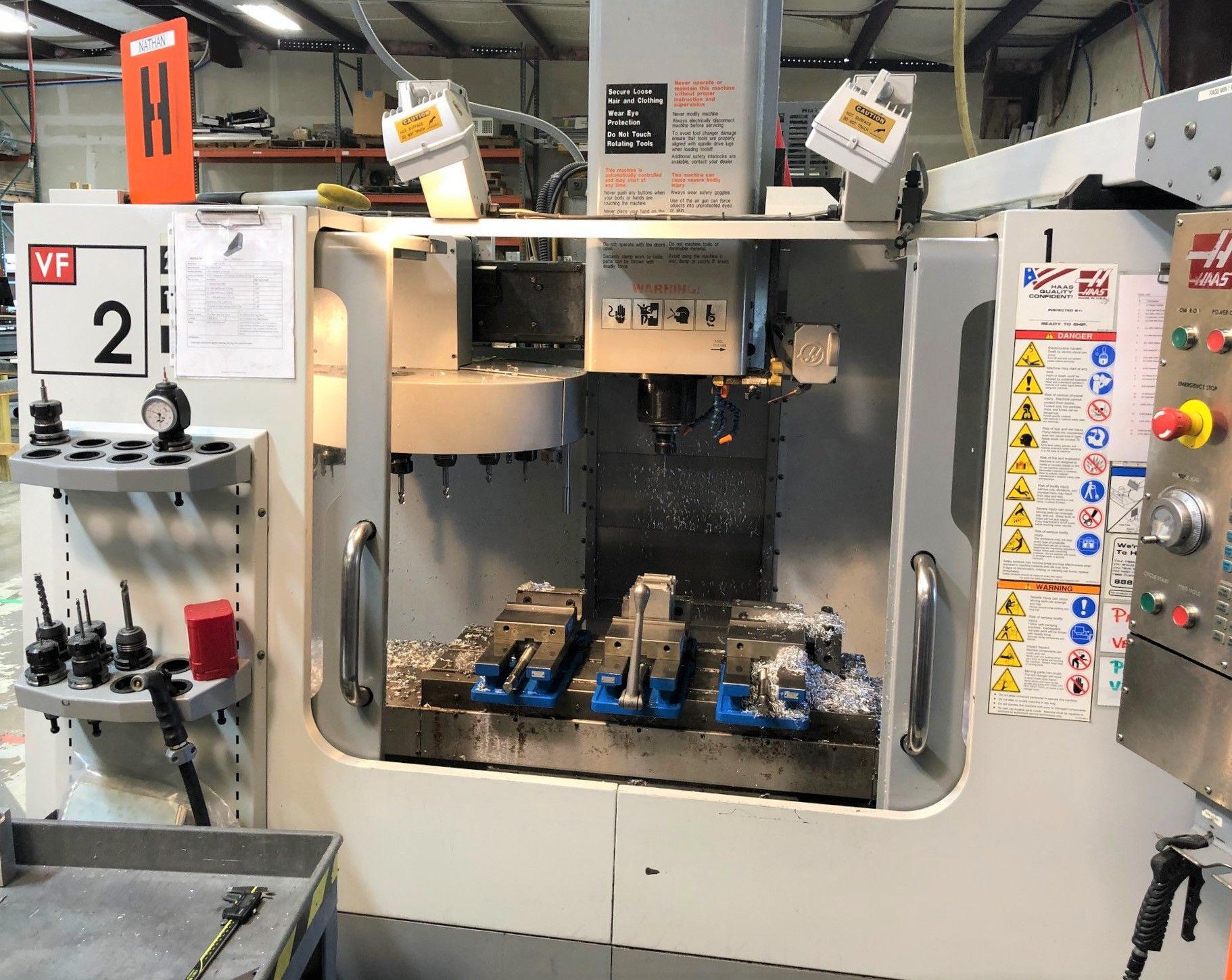 Used HAAS VF2 Vertical Machining Center 4015