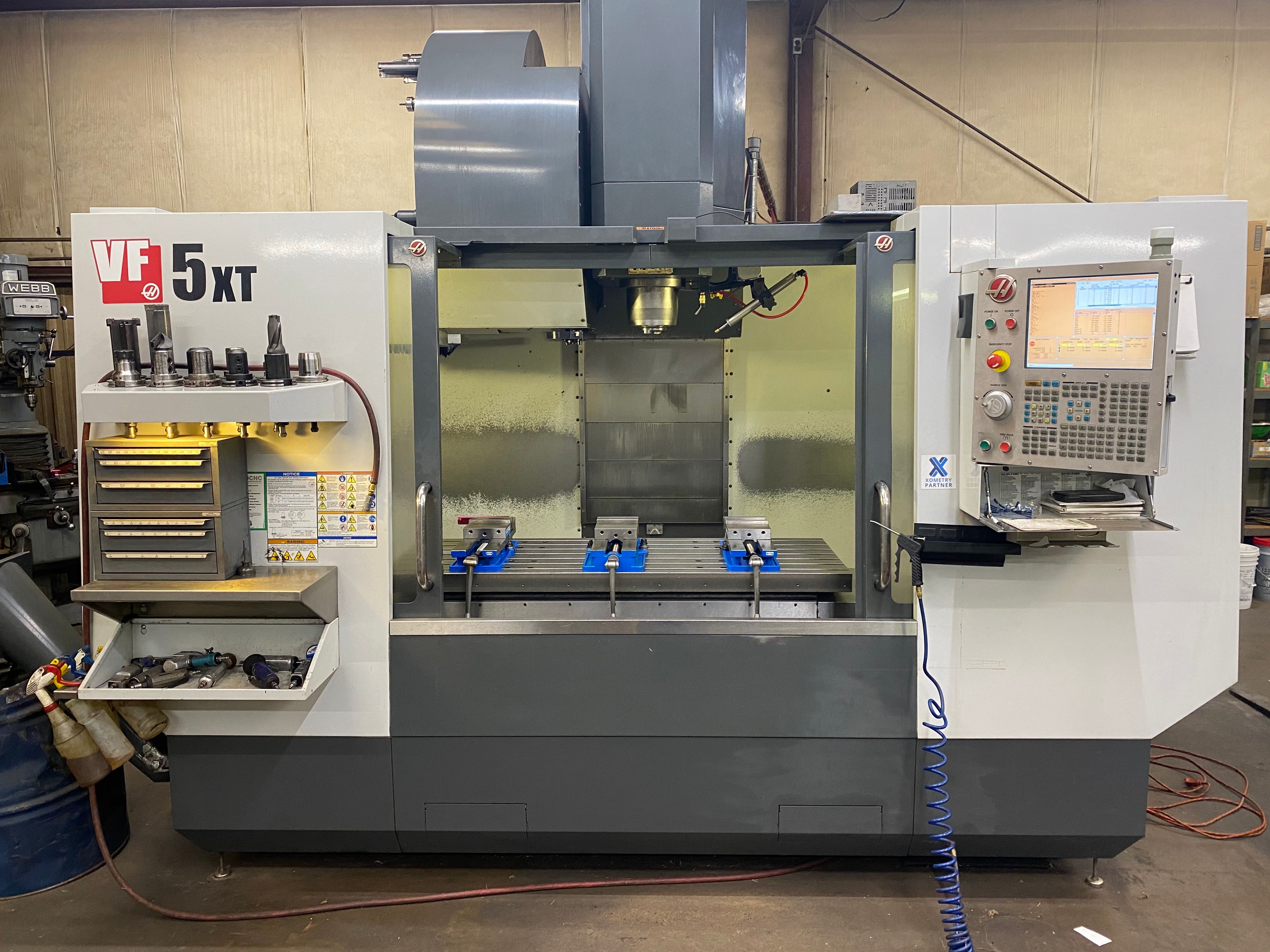 Used HAAS VF5-50XT Vertical Machining Center #4539