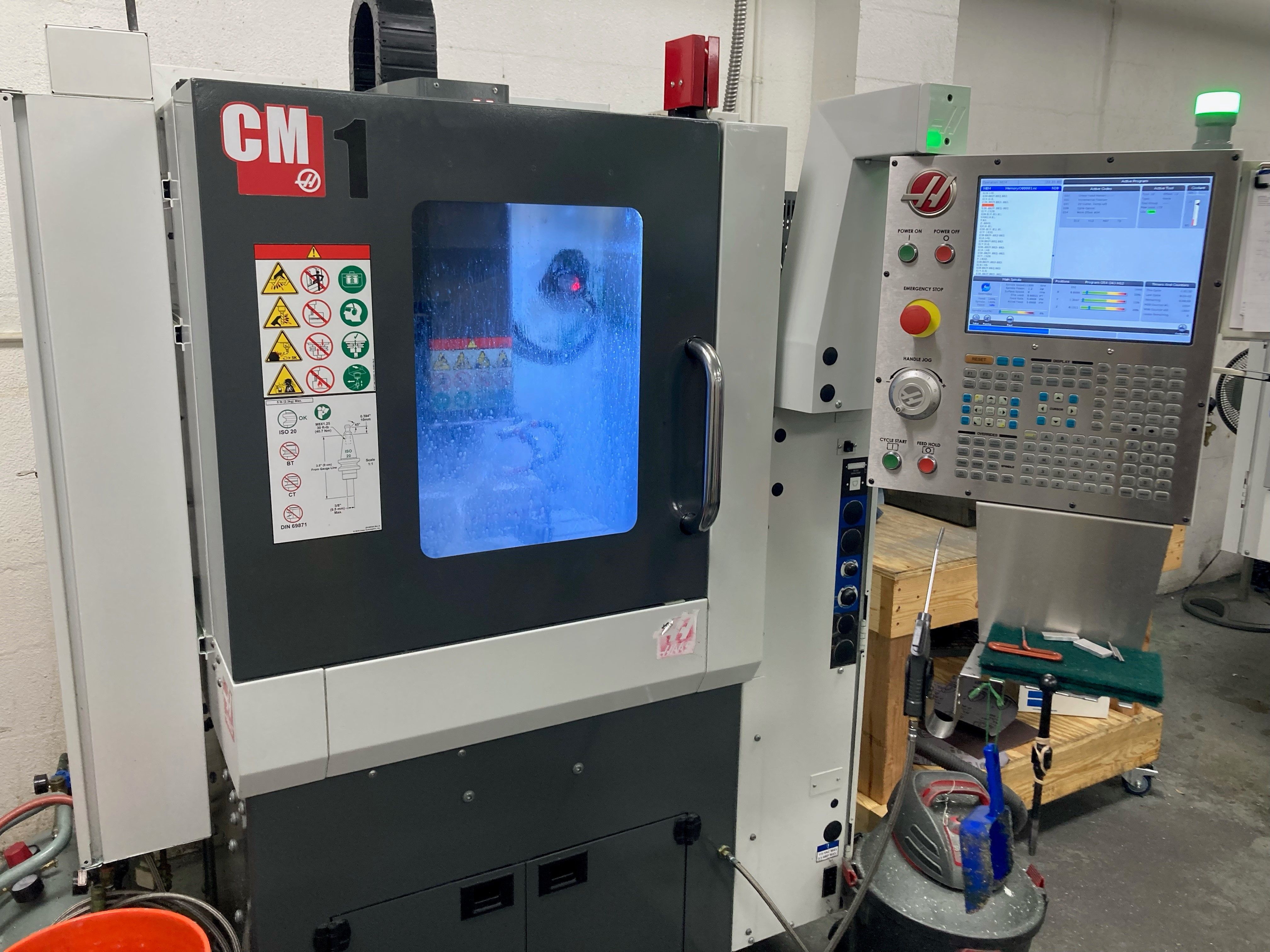 Used HAAS CM1 Vertical Machining Center #5401
