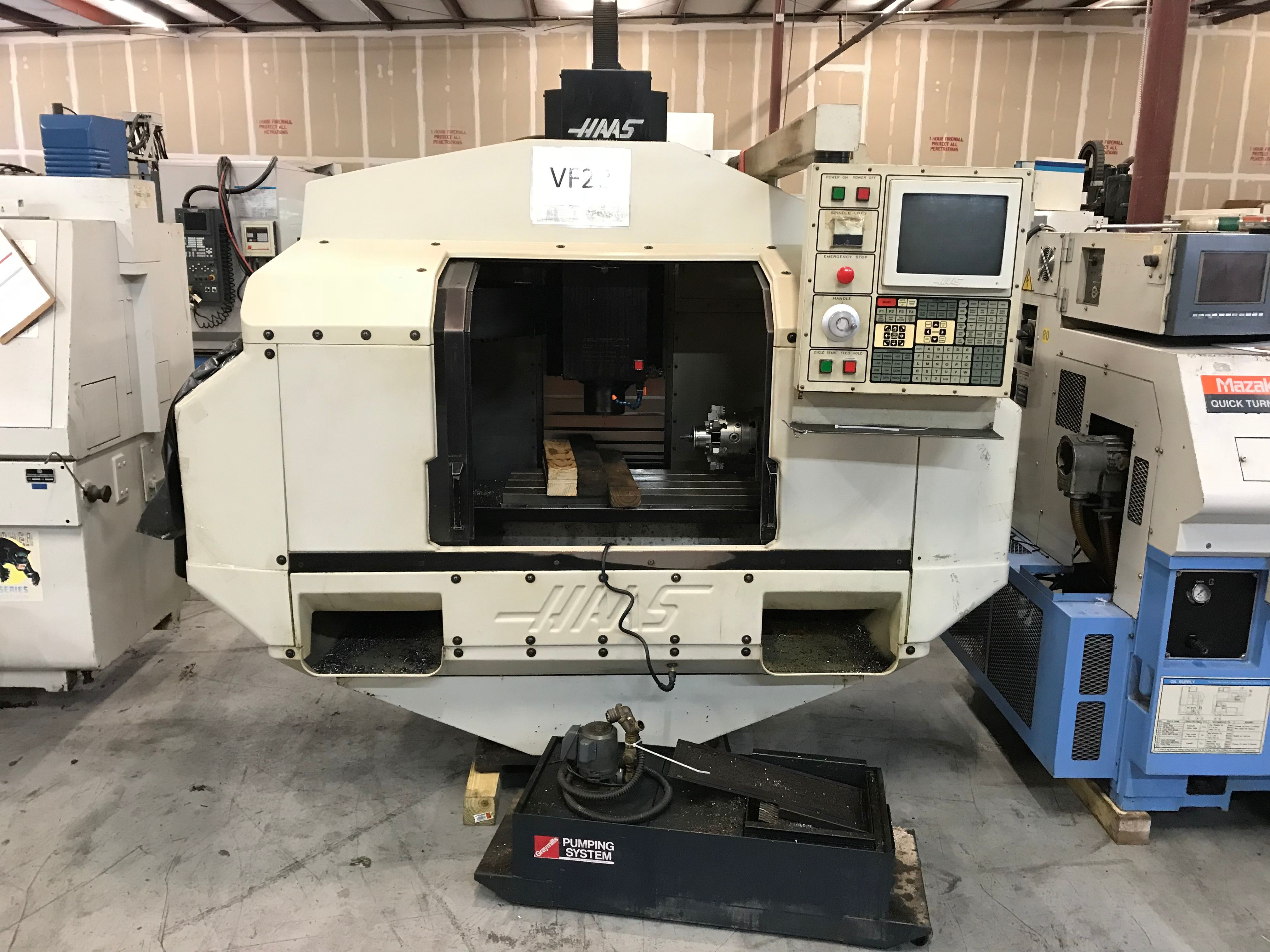 Used HAAS VF2 Vertical Machining Center #5892