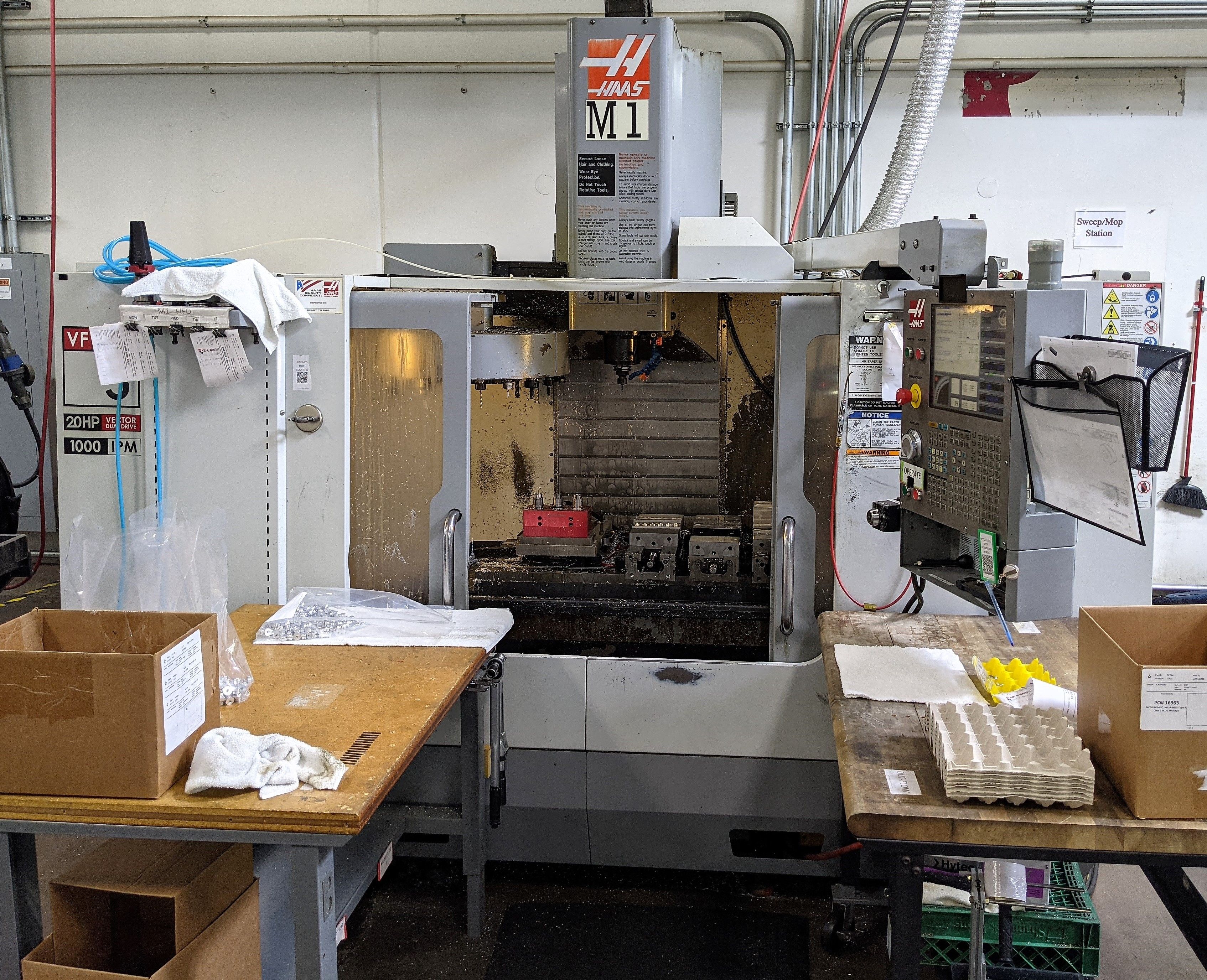 Used HAAS VF3D Vertical Machining Center #5909