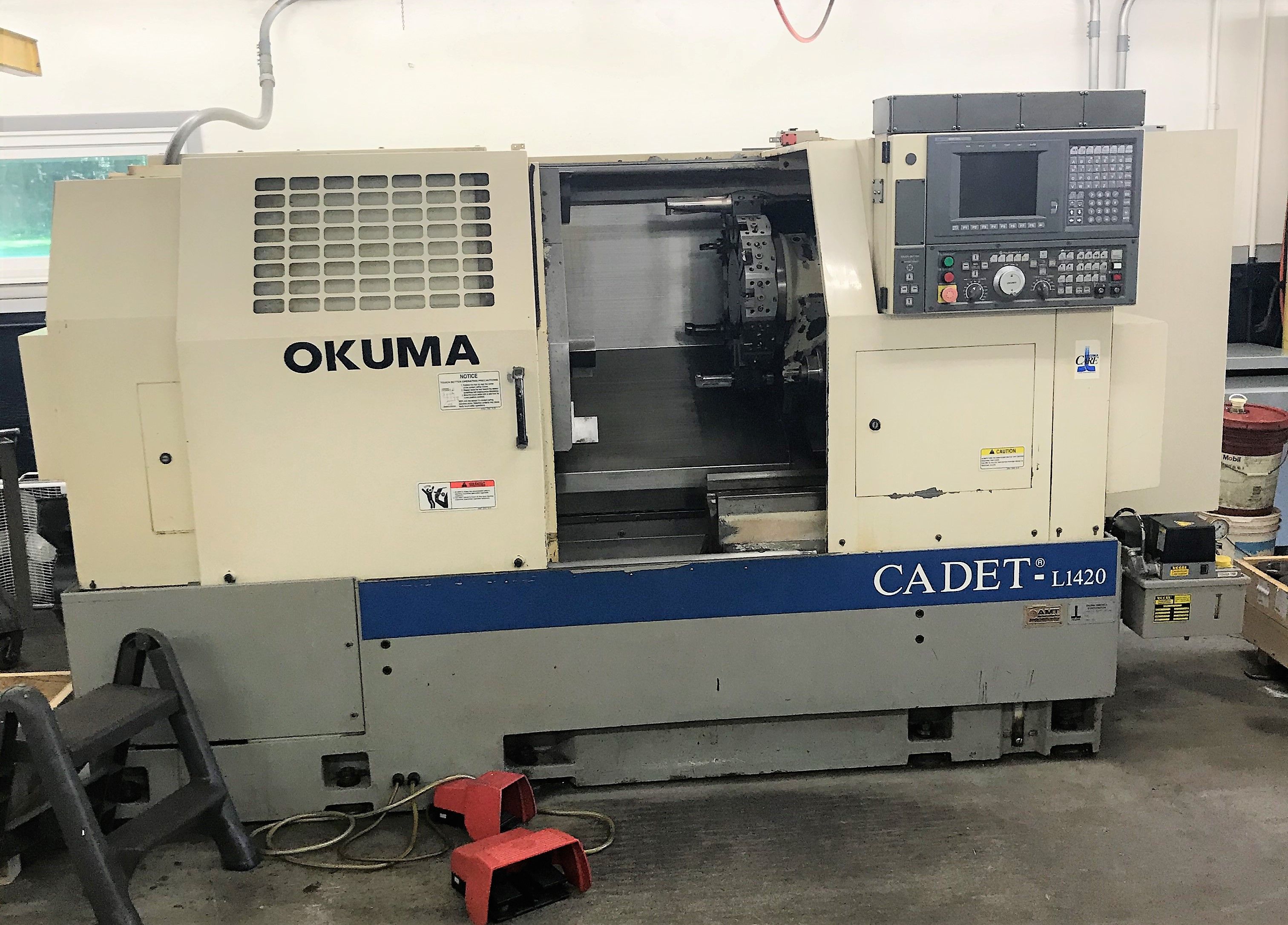 Used OKUMA L1420 CNC Lathe #5650