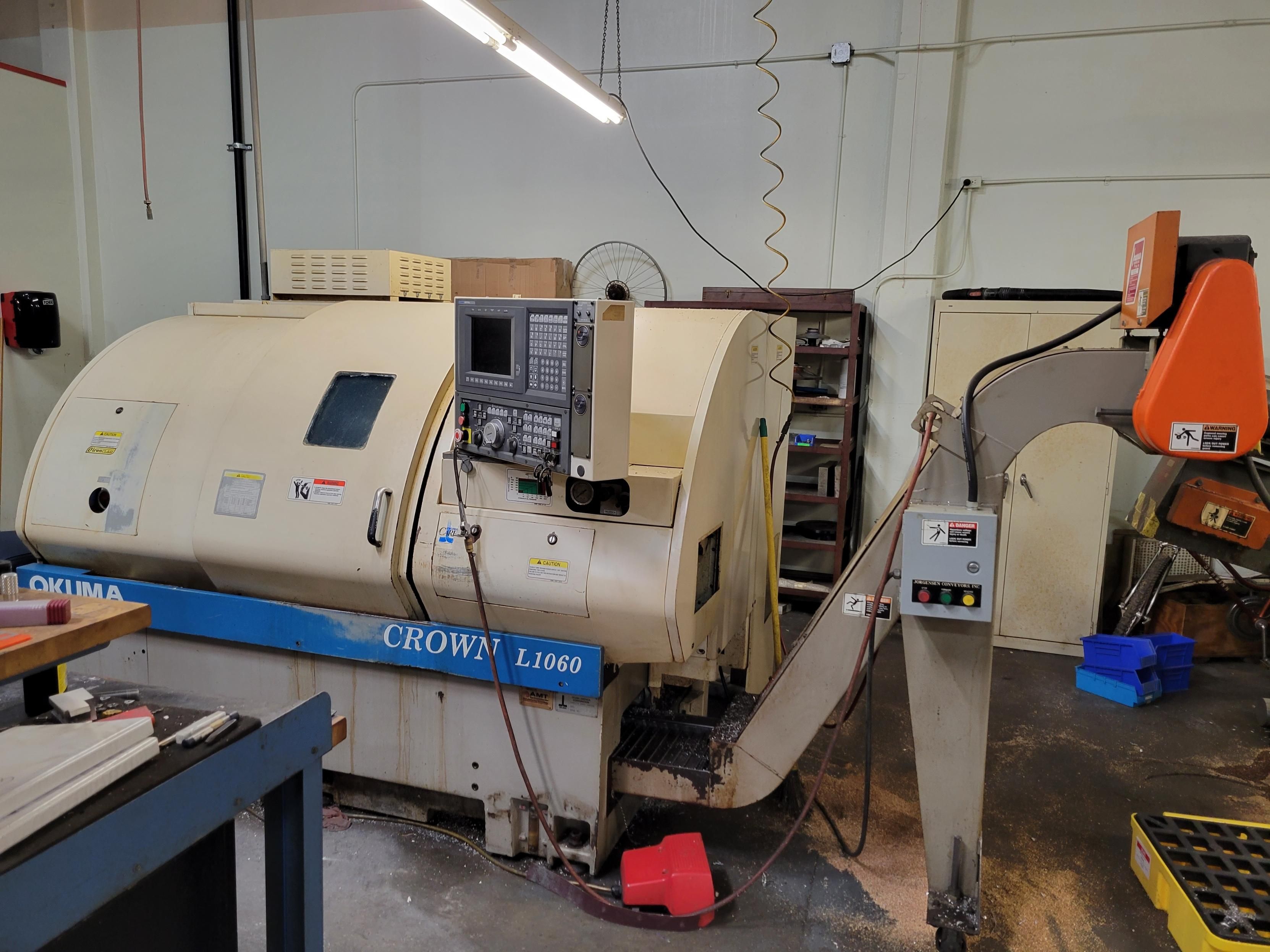 洋楽 okuman1 Used OKUMA CROWN 762 CNC Lathe #6535