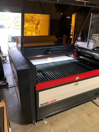 HP-3655 Co2 Laser Cutter and Engraver - Boss Laser