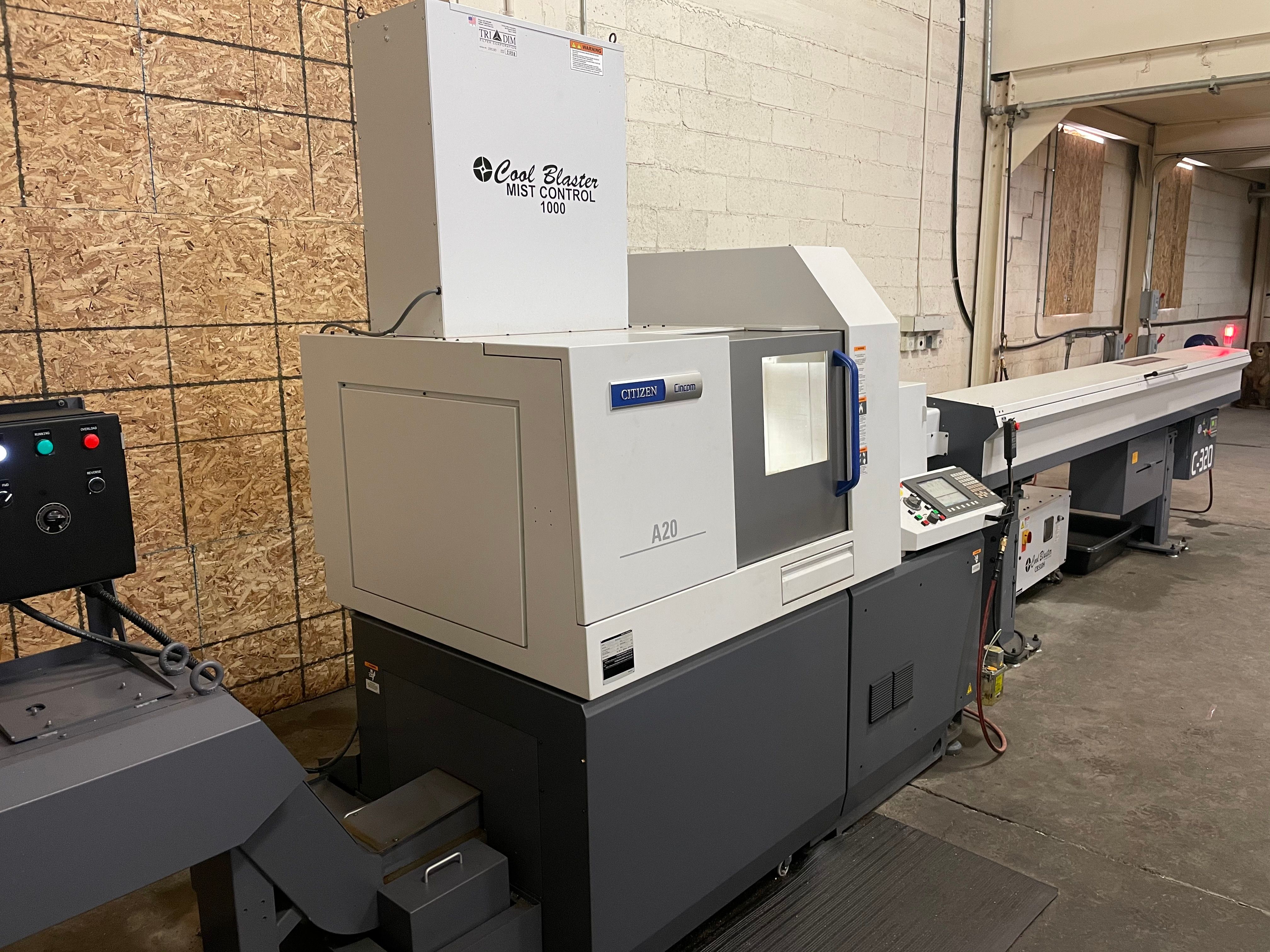 Used CITIZEN A20 3F7 CNC Lathe #6844