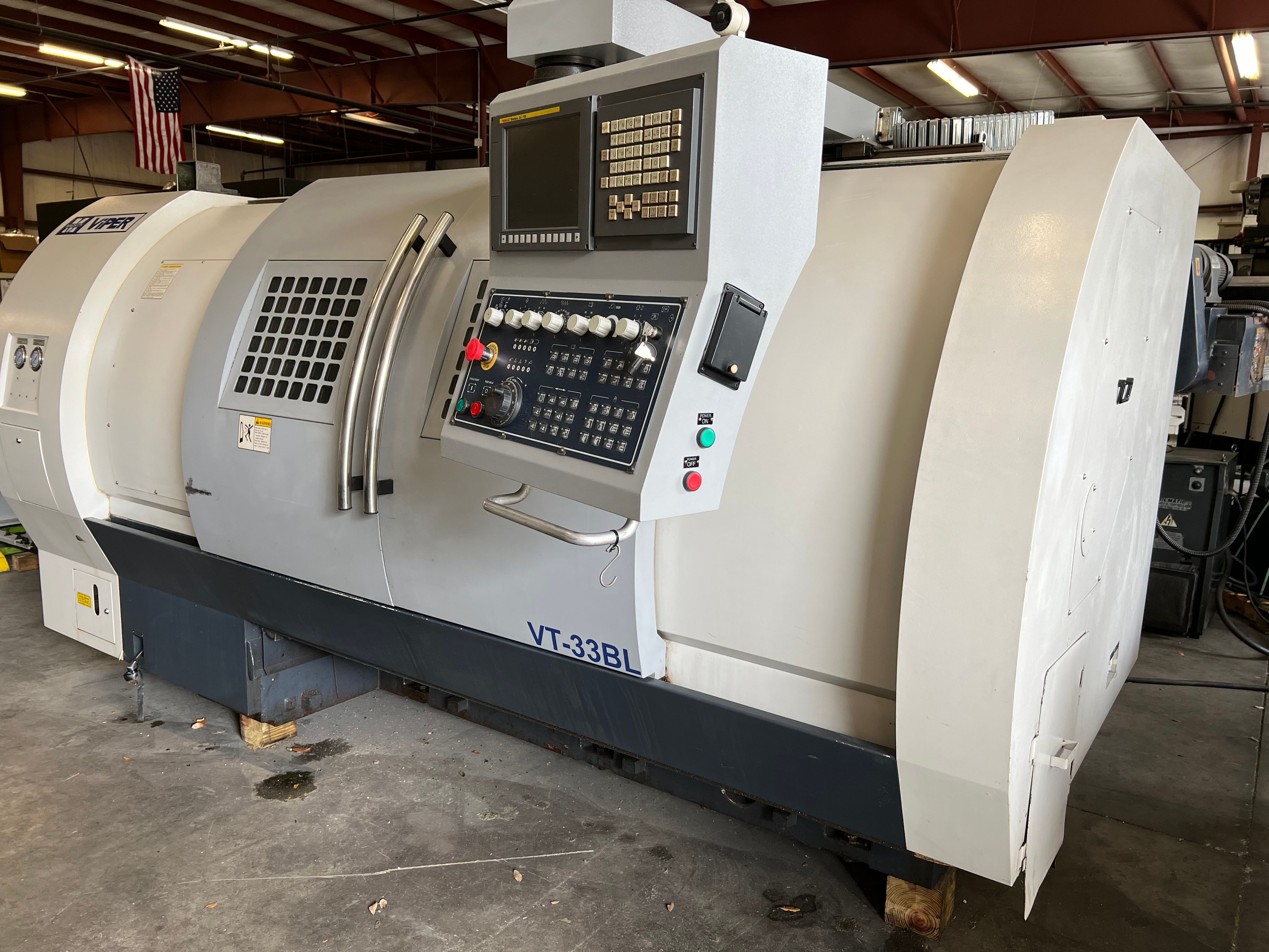 Used MIGHTY VIPER VT33BL CNC Lathe #5236