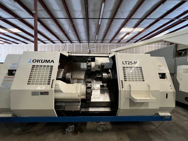 Used OKUMA LT25M CNC Lathe #5242