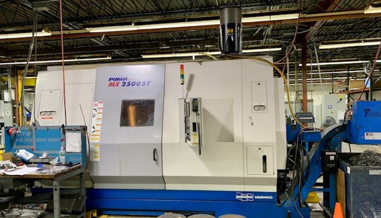 Used DOOSAN PUMA MX2000-2500T CNC Lathe #6734