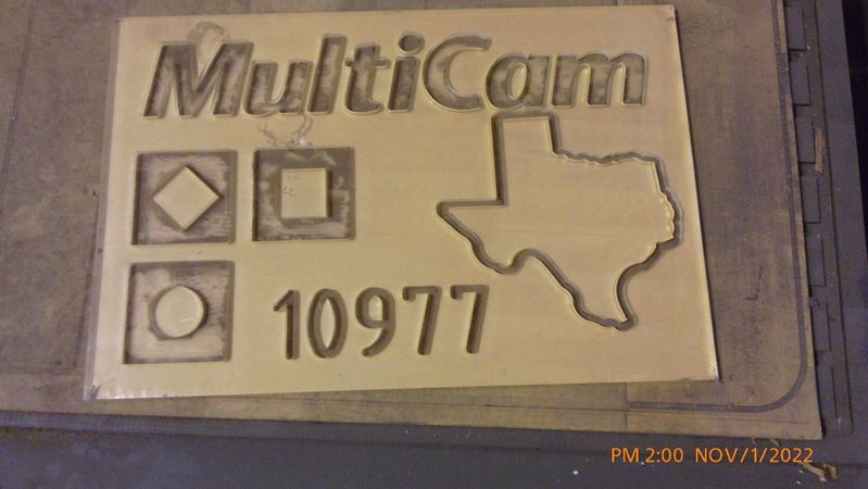 Used MULTICAM 1000 SERIES Router 7554