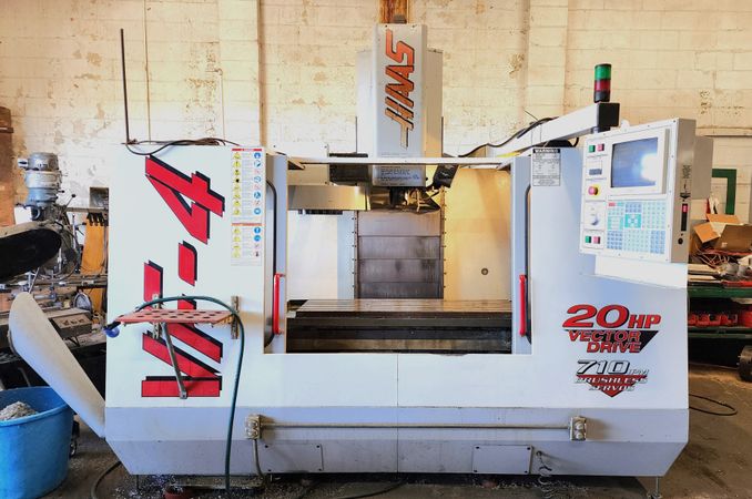 Used HAAS VF4 Vertical Machining Center #8028