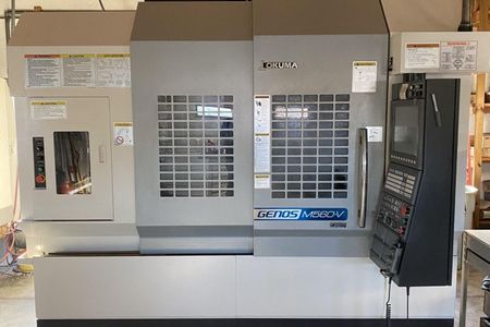 Used OKUMA GENOS M560V Vertical Machining Center #8186