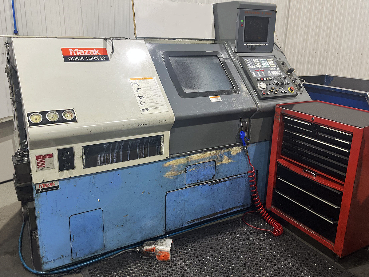 Used MAZAK QT20 CNC Lathe #8775