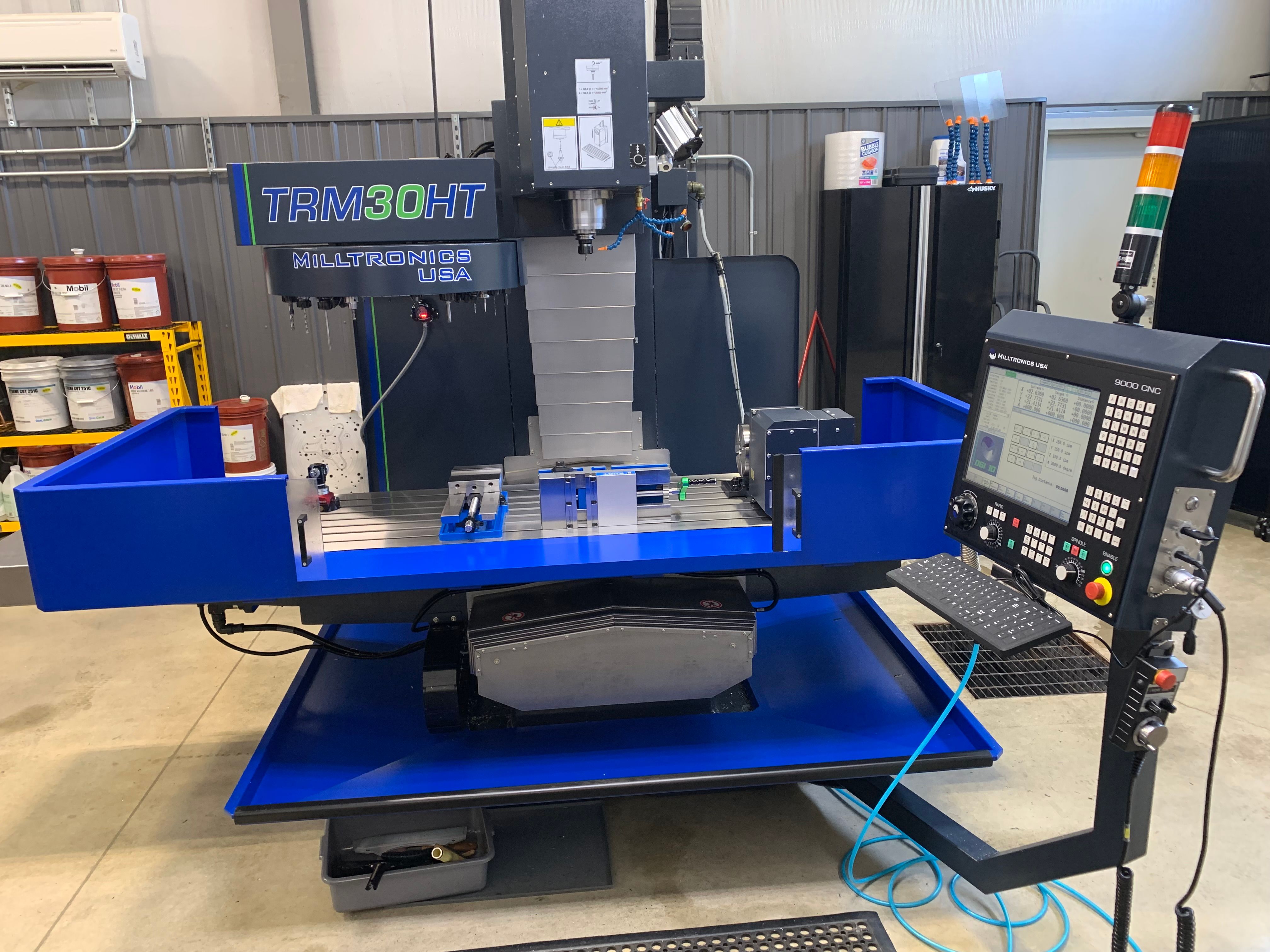 Used MILLTRONICS TRM30HT Vertical Machining Center #8747