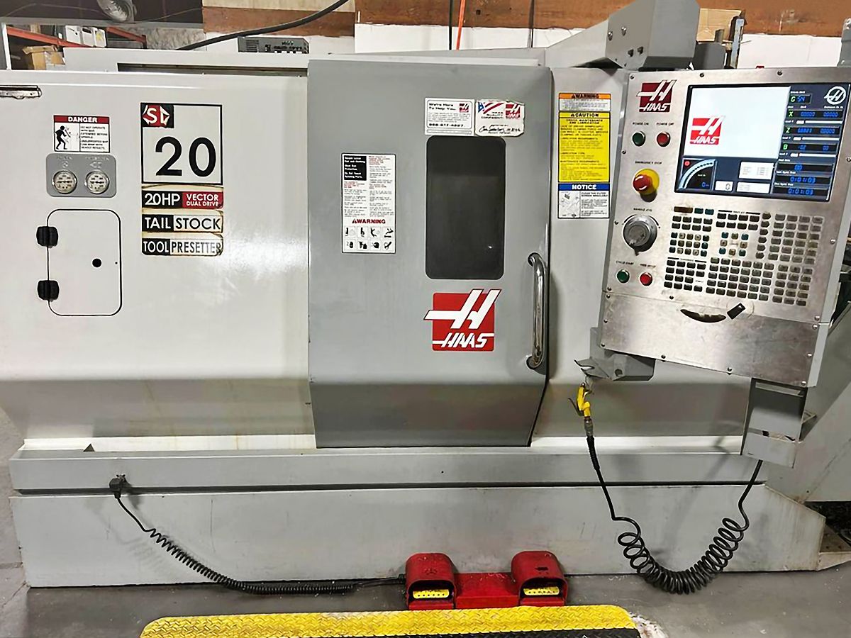 Used HAAS SL20T CNC Lathe #5959