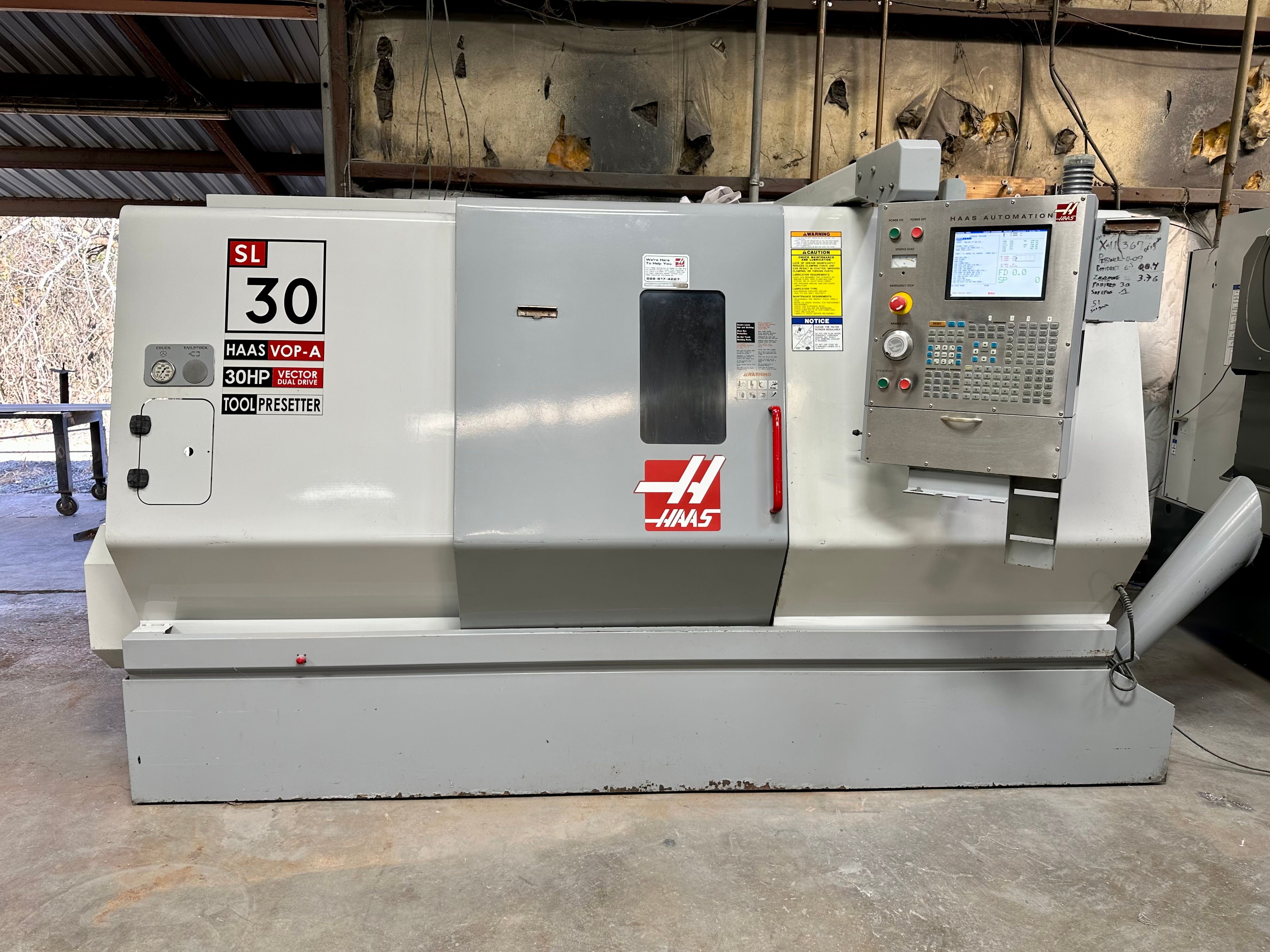 Used HAAS SL30 CNC Lathe #7723