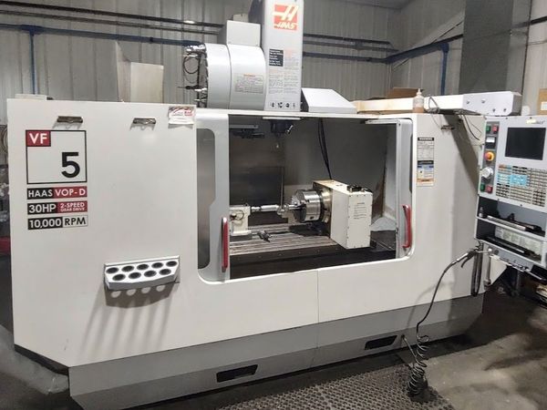 Used HAAS VF5 Vertical Machining Center #7888