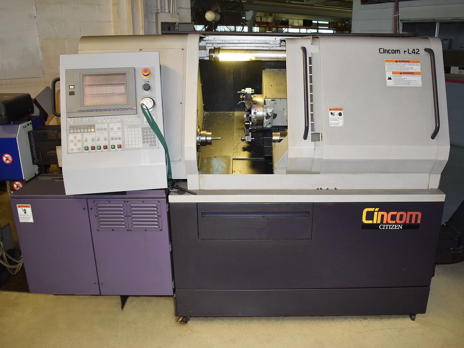 Used CITIZEN FL42 CNC Lathe #6857