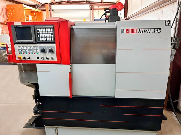 Used EMCO MAIER EMCOTURN 365 65 CNC Lathe #8484