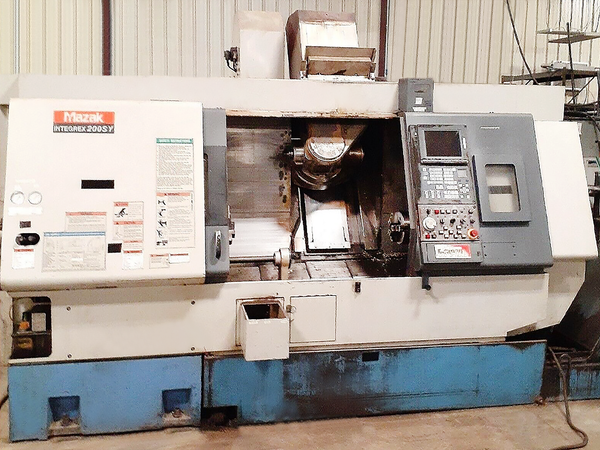 Used MAZAK INTEGREX 200SY CNC Lathe #8179