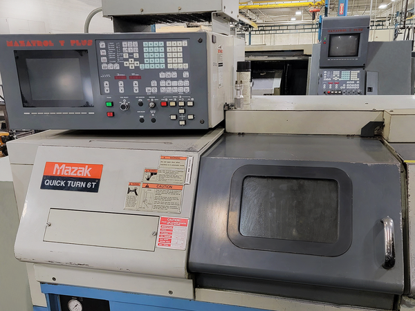 Used MAZAK QT6T CNC Lathe #8565