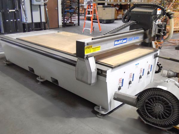 Multicam 1000 store series cnc router