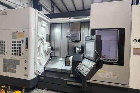 Used OKUMA ESL8 II CNC Lathe #11040