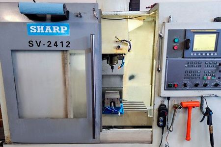 Used SHARP SV2412 Vertical Machining Center #5566
