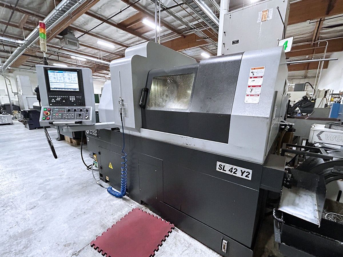 Used GANESH GENTURN SL42Y2 CNC Lathe #10409