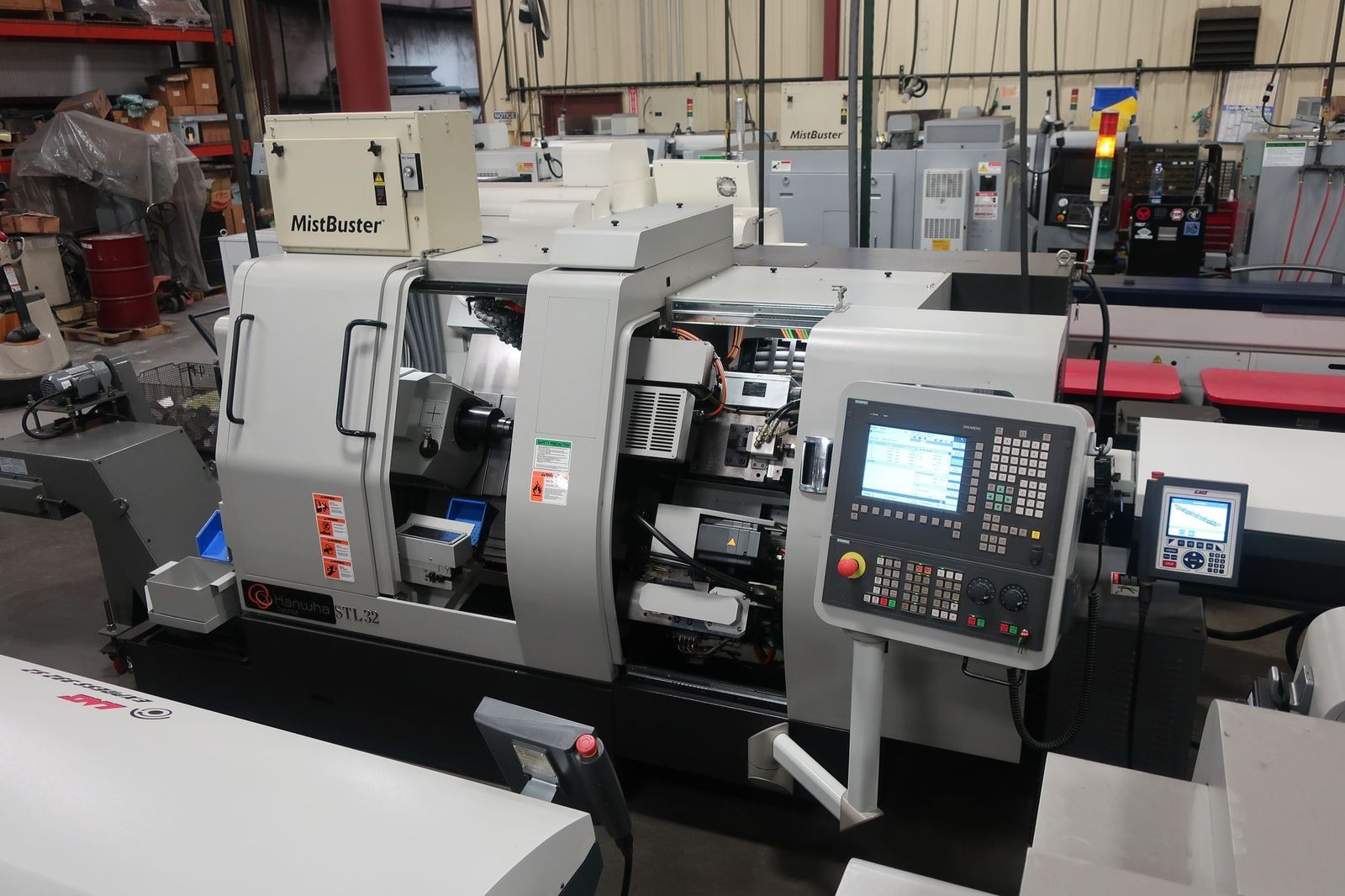 Used HANWHA STL32H CNC Lathe #10416