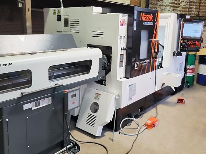 Used MAZAK QT200MSY CNC Lathe #12111