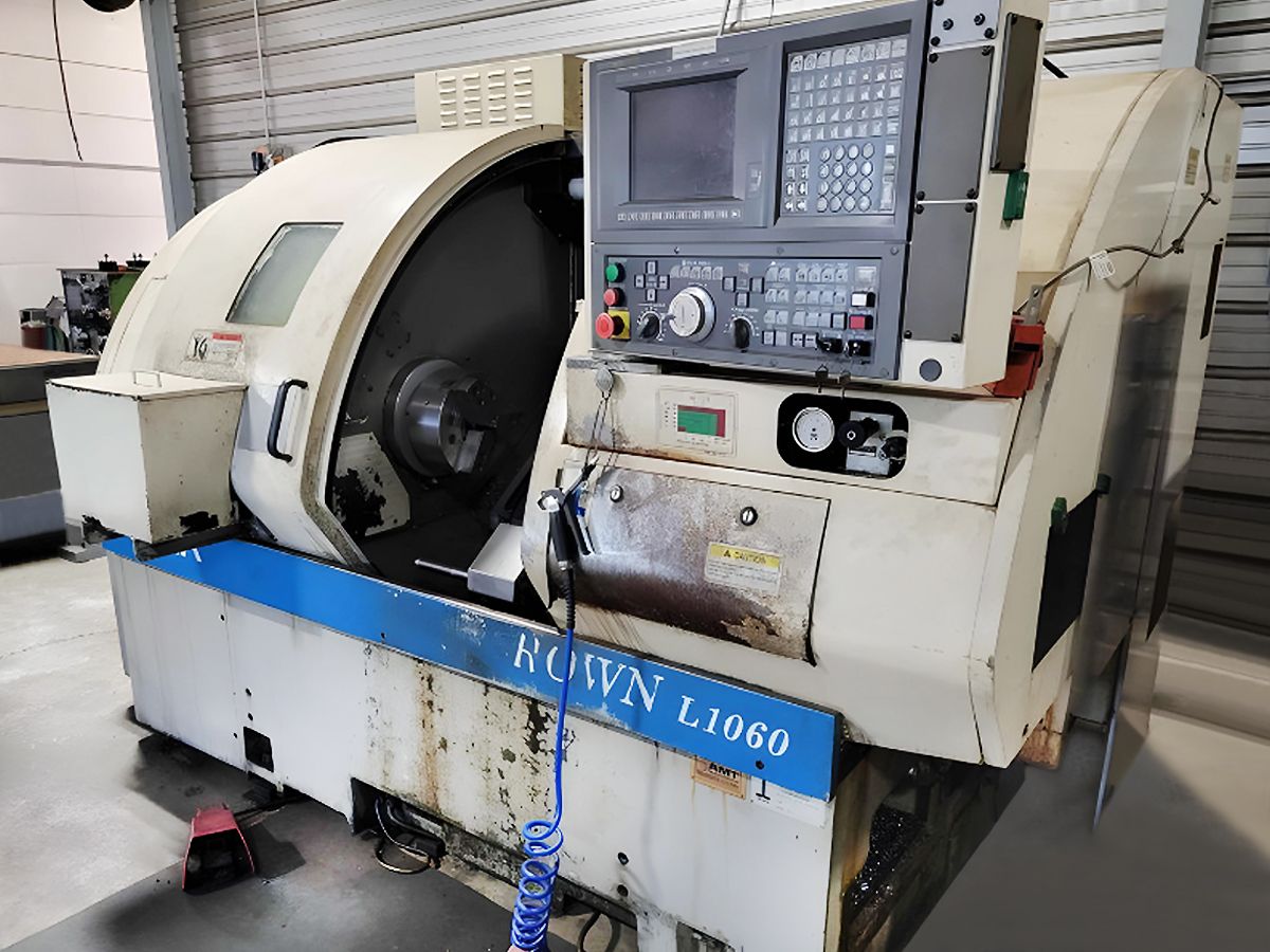 Used OKUMA CROWN 762S-BB CNC Lathe #9979