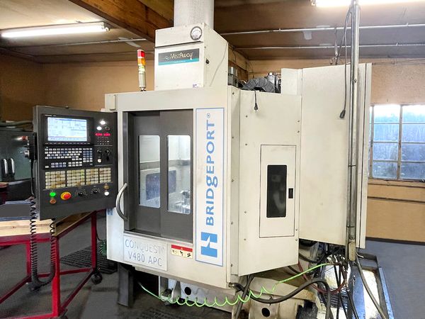 Used BRIDGEPORT CONQUEST V480 Vertical Machining Center #9643