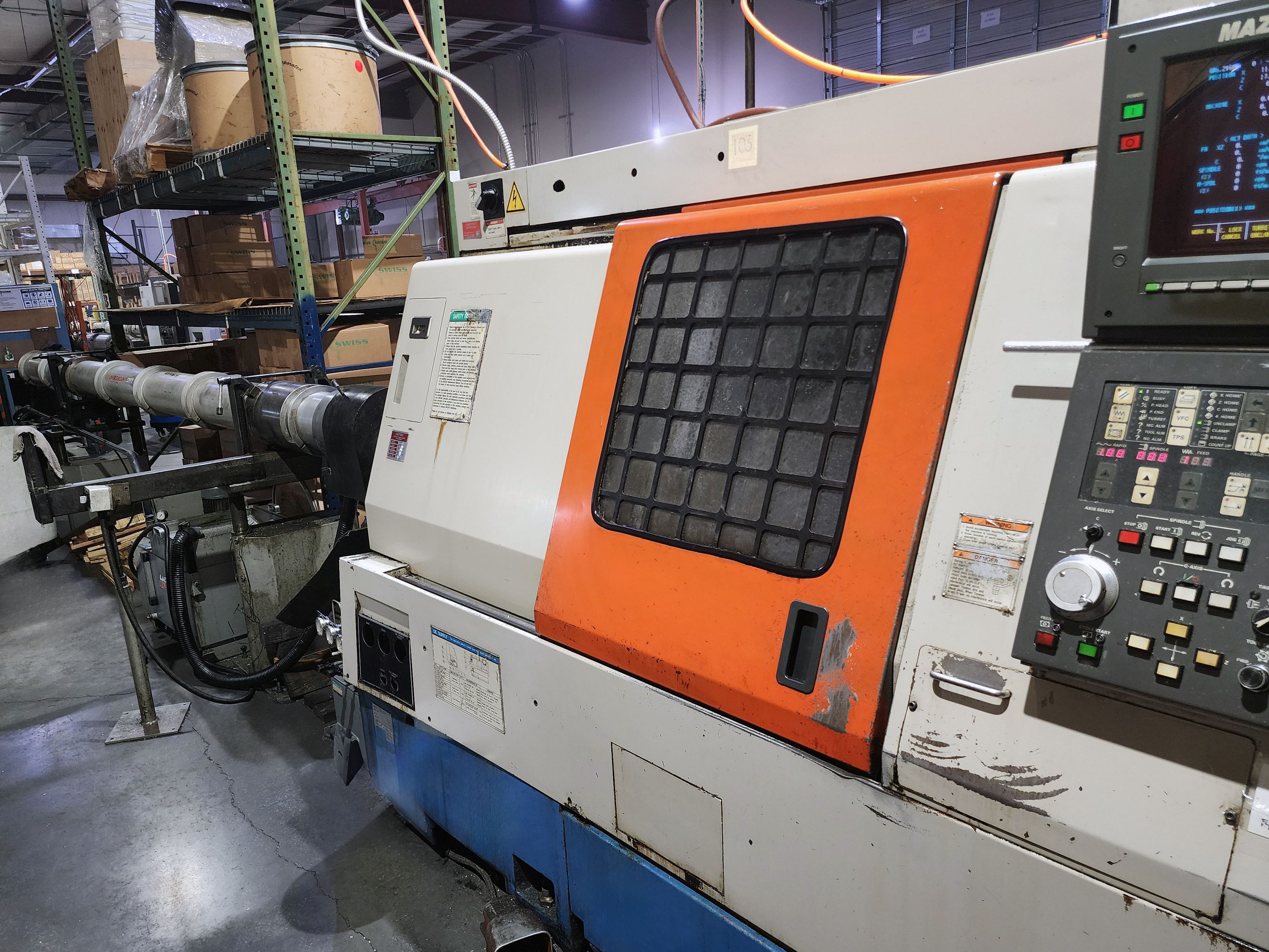 Used MAZAK SQT18M CNC Lathe #11000