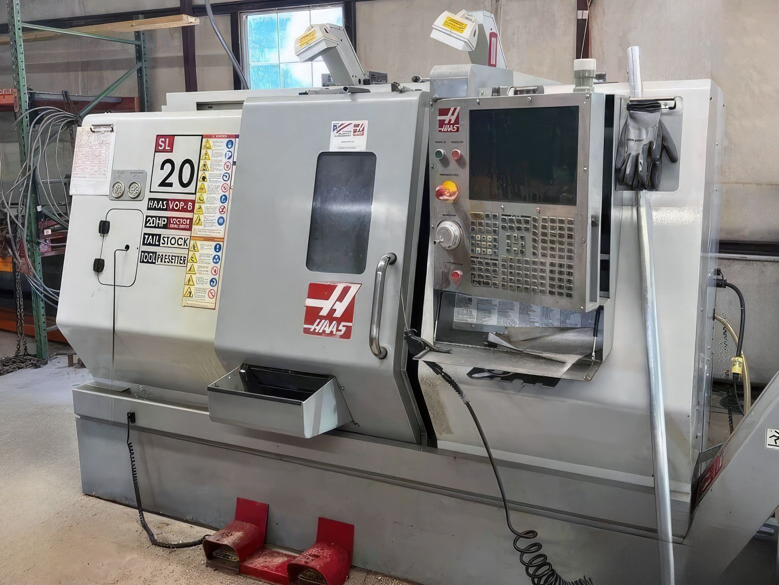 Used HAAS SL20 CNC Lathe #6195