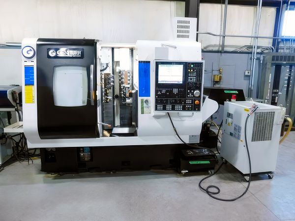 Used GANESH GEN TURN CYCLONE 52BY2 CNC Lathe #11818