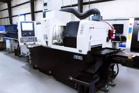 Used GANESH GENTURN SL42Y2 CNC Lathe #11811