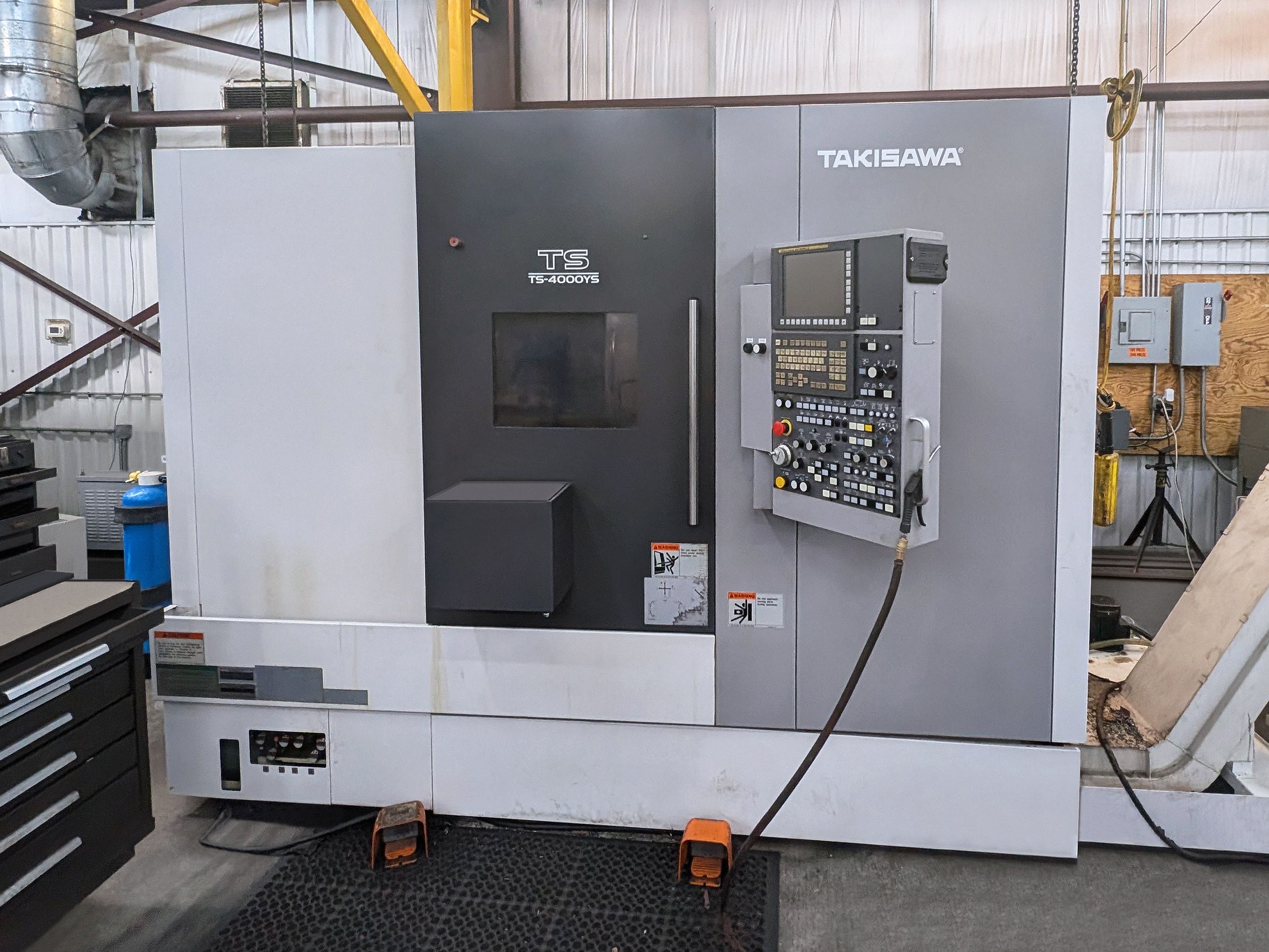 Used TAKISAWA TCN 2600 CNC Lathe #8485