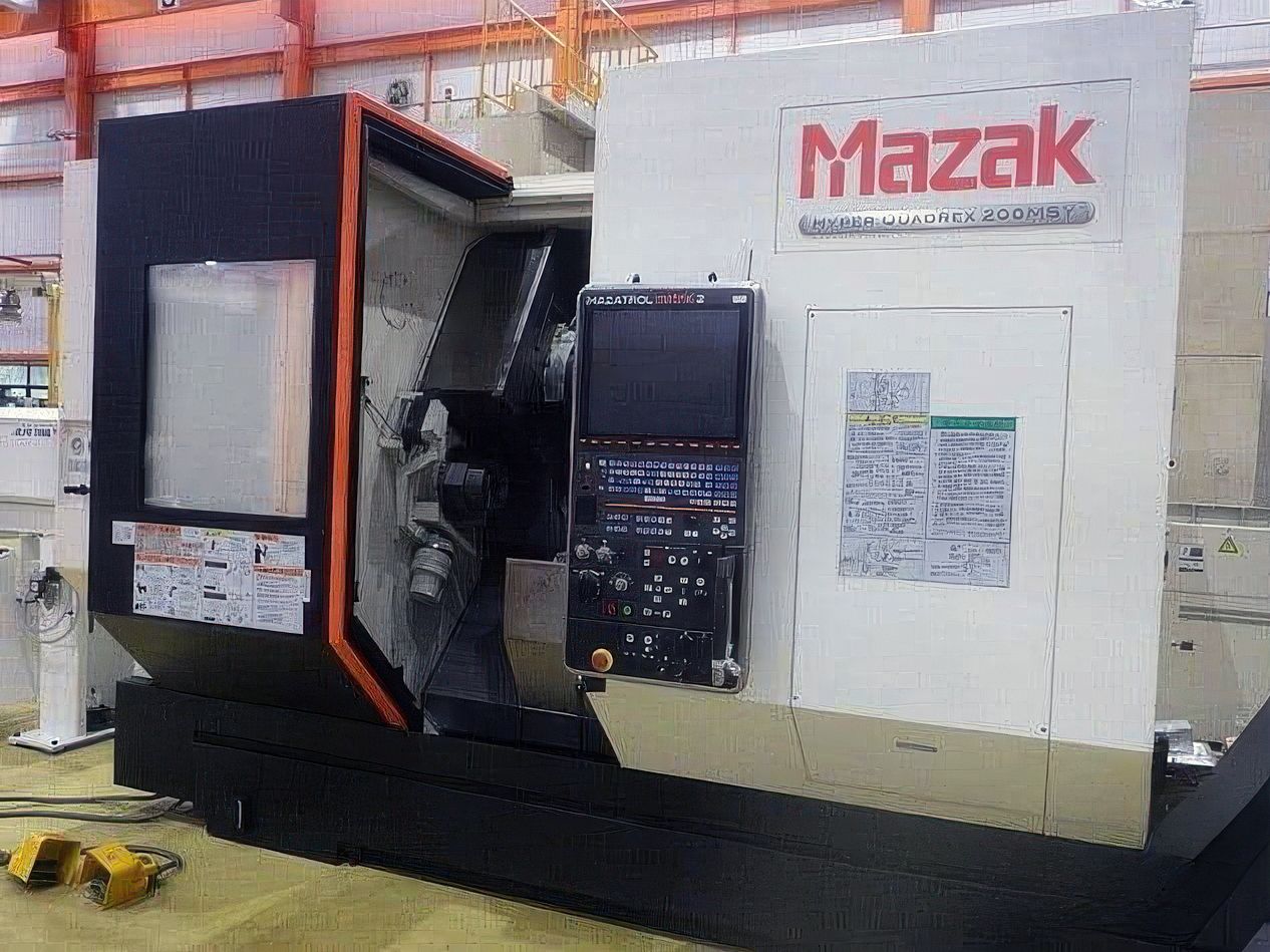 Used MAZAK HYPERQUADREX 200MSY CNC Lathe #13534