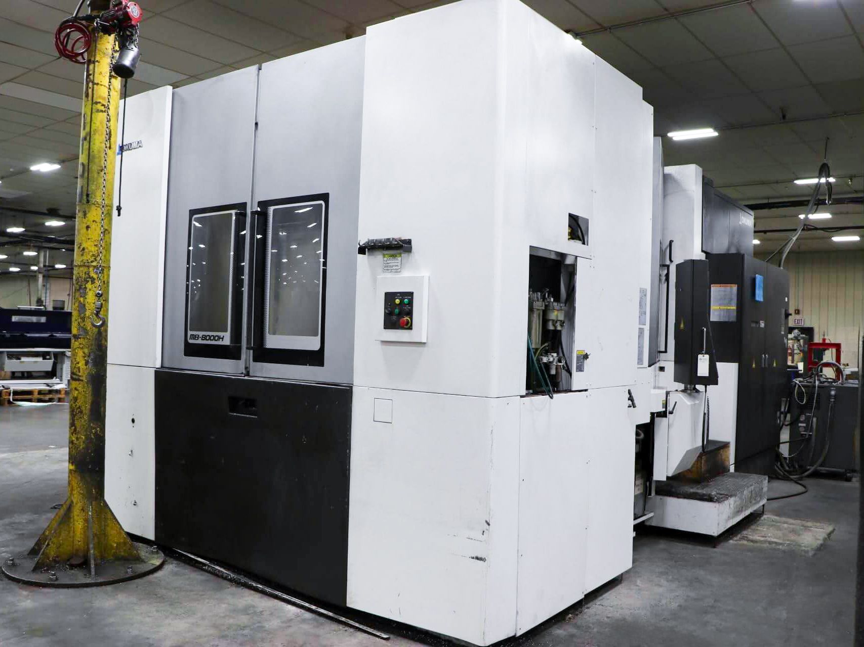 Used OKUMA MB8000H Horizontal Machining Center #13610