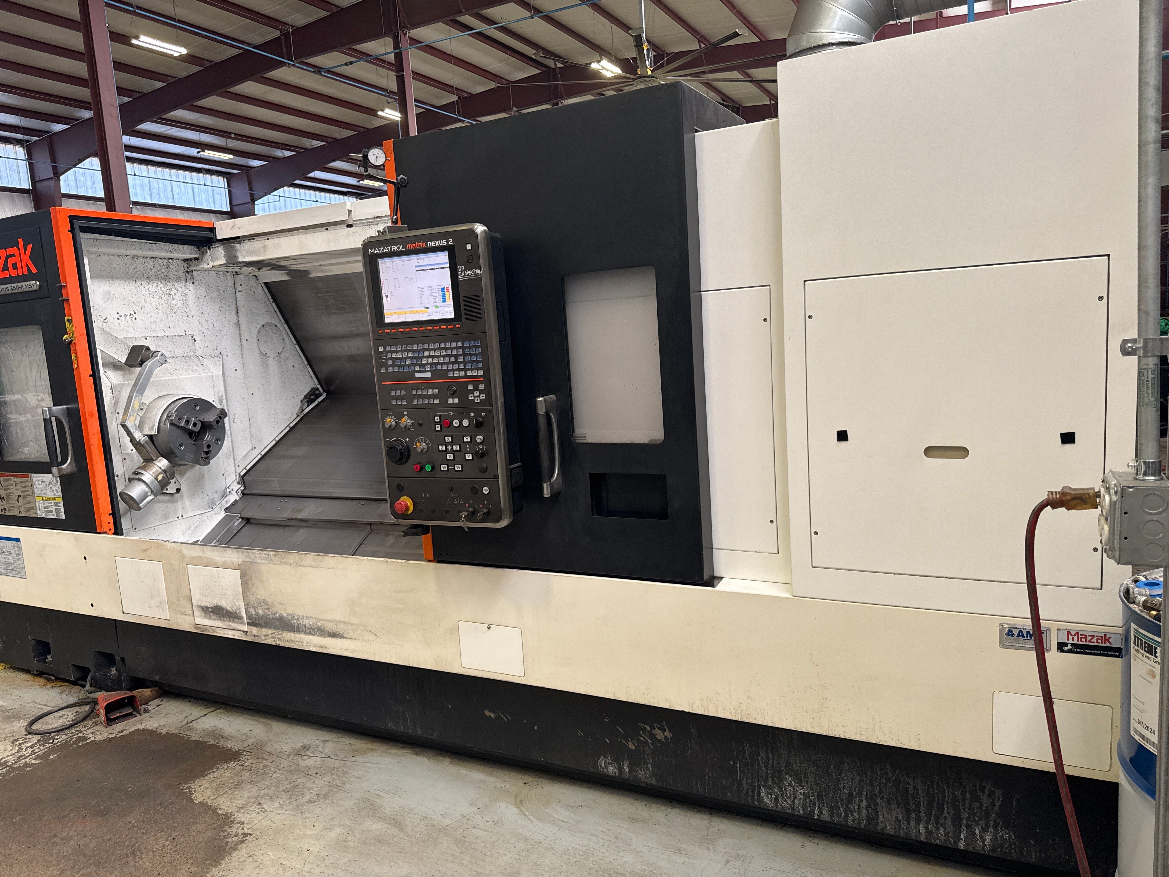 Used MAZAK QTN350MSY CNC Lathe #12568