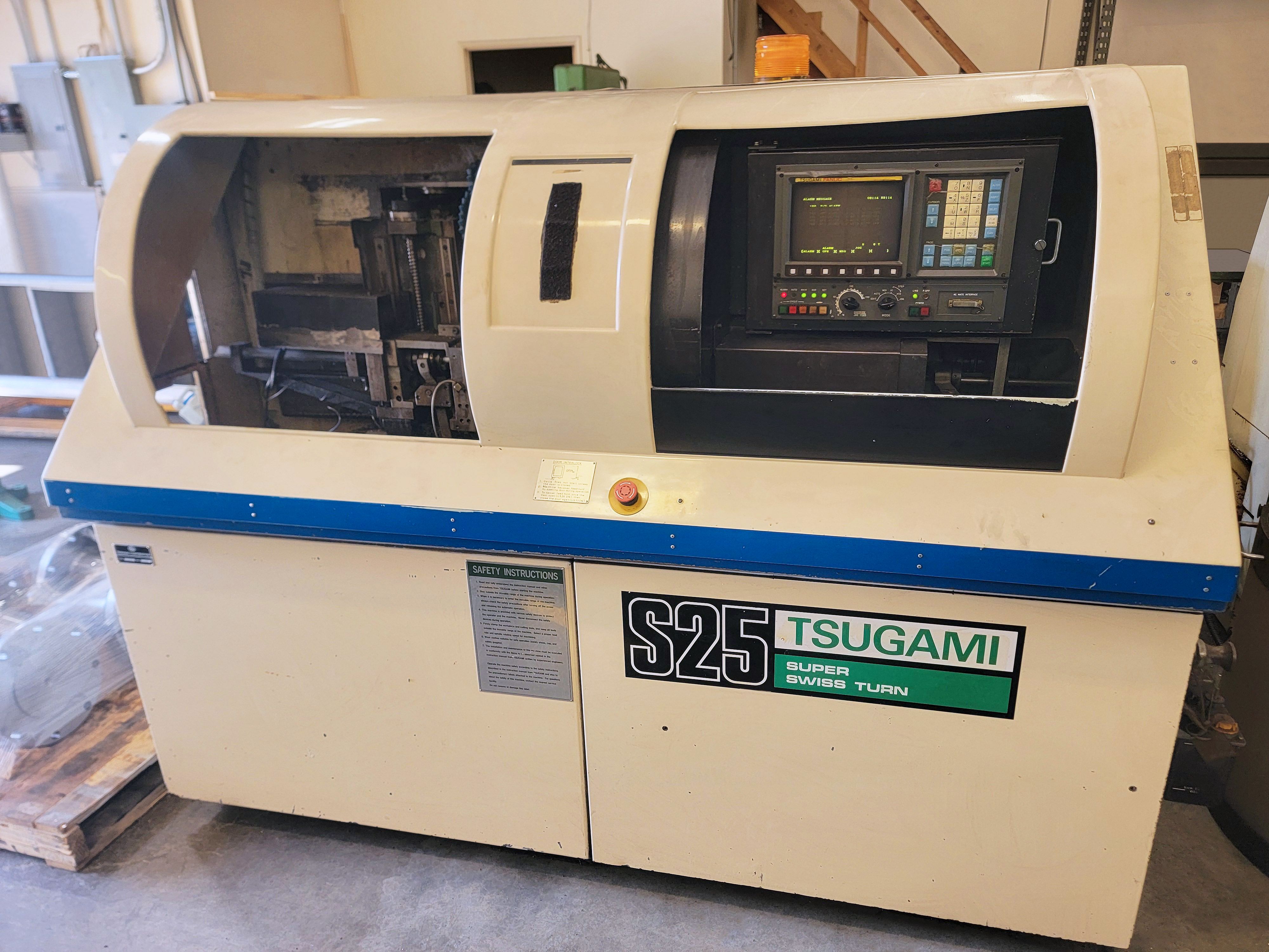 Used TSUGAMI S25D CNC Lathe #13451