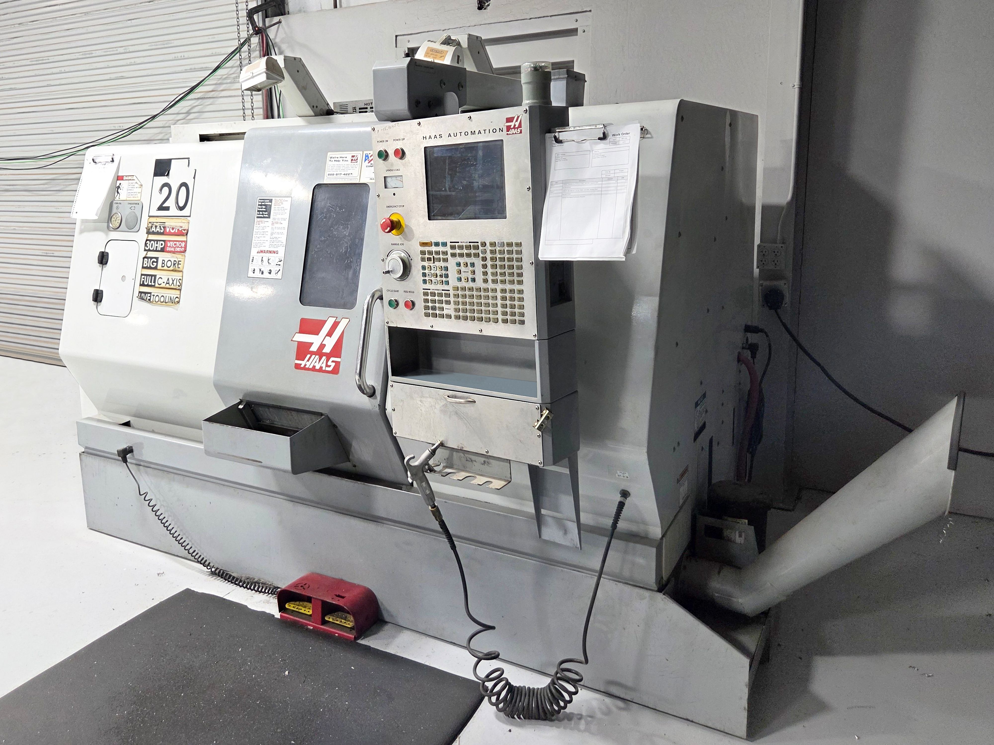 Used HAAS SL40 CNC Lathe #9587