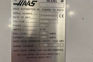 HAAS-VF2-13256